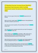 CT Boating Course License Exam Realistic Questions And Answers With Verified Solutions&vert; Latest Versions And Well Updated 2026&period;