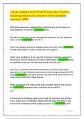 Latest updated exam&excl;&excl;&excl; NATE Gas Heat Practice Guide questions and answers with complete solutions 2026