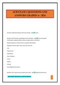 6130 EXAM 2 QUESTIONS AND ANSWERS GRADED A&plus; 2026