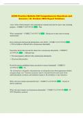 ACOG Practice Bulletin 226 Comprehensive Questions and  Answers &vert; A&plus; Graded &vert; With Expert Solutions