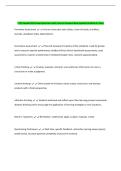 FTCE&colon;NavaEd PeD Exam Questions with Correct Answers New Update