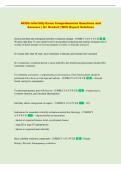 ACOG Infertility Exam Comprehensive Questions and  Answers &vert; A&plus; Graded &vert; With Expert Solutions 