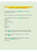 PB&colon; Premature Rupture of membranes Exam Comprehensive Questions  and Answers &vert; A&plus; Graded &vert; With Expert Solutions