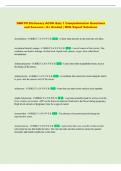 OBGYN Dictionary ACOG Quiz 1 Comprehensive Questions  and Answers &vert; A&plus; Graded &vert; With Expert Solutions