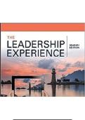 Test Bank for Leadership Experience&comma; 7th Edition by Richard L&period; Daft &mdash; Complete Verified Questions 2026 ISBN 9781337102278