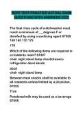 RCFE TEST PRACTICE ACTUAL EXAM  QUESTIONS WITH ANSWERS 2025