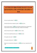 ACVPM ENVIRO&sol;TOXICOLOGY EXAM QUESTIONS AND ANSWERS GRADED A&plus; 2026