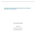 WGU D180 Task 3 Literature Review on Singapore Math Curriculum Alignment &ndash; 2026 Update with complete solutions&period;