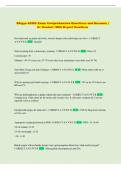 Ob&sol;gyn ACOG Exam Comprehensive Questions and Answers &vert;  A&plus; Graded &vert; With Expert Solutions