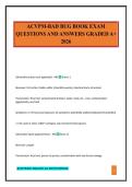 ACVPM Exam Package Deal Questions and Verified Answers &lpar;2025 &sol; 2026&rpar;