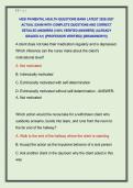 HESI PN MENTAL HEALTH QUESTIONS BANK LATEST 2026-2027  ACTUAL EXAM WITH COMPLETE QUESTIONS AND CORRECT  DETAILED ANSWERS &lpar;100&percnt; VERIFIED ANSWERS&rpar; &vert;ALREADY  GRADED A&plus;&vert; &vert;&vert;PROFESSOR VERIFIED&vert;&vert; &vert;&vert;BRANDNEW&excl;&excl;&excl;&vert;&vert; 