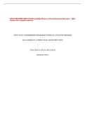 WGU D180 Task 1&comma;2&comma;3 and 4 Bundle with complete solutions&period;