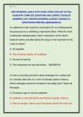 HESI RN MENTAL HEALTH EXIT EXAM LATEST 2026-2027 ACTUAL  EXAM WITH COMPLETE QUESTIONS AND CORRECT DETAILED  ANSWERS &lpar;100&percnt; VERIFIED ANSWERS&rpar; &vert;ALREADY GRADED A&plus;&vert;  &vert;&vert;PROFESSOR VERIFIED&vert;&vert; &vert;&vert;BRANDNEW&excl;&excl;&excl;&vert;&vert;