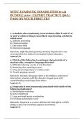 MTTC Learning Disabilities &lpar;114&rpar; BUNDLE&colon; 200&plus; Expert Practice Q&A &vert; PASS ON YOUR FIRST TRY
