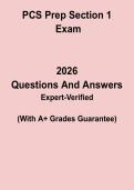 PCS Prep Section 1 Exam PDF &vert; Pediatric Clinical Specialist Practice Test & Certification Review