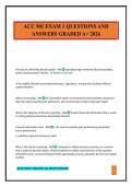 ACC 501 EXAM 1 QUESTIONS AND ANSWERS GRADED A&plus; 2026