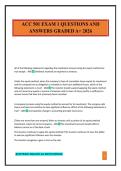 ACC 501 EXAM 1 QUESTIONS AND ANSWERS GRADED A&plus; 2026