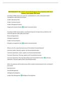 ESPONDERSAFETY TIM Incident Command & Management Exam Questions with Correct  Answers&vert; Latest Update 100&percnt; Solved 