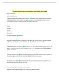TIM Exam Questions with Correct Answers&vert; Latest Update 100&percnt; Solved