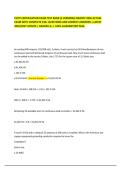 EVITP CERTIFICATION EXAM TEST BANK &lpar;2 VERSIONS&rpar; NEWEST 2026 ACTUAL EXAM WITH COMPLETE 230&plus; QUESTIONS AND CORRECT ANSWERS &vert; LATEST 2026&sol;2027 UPDATE &vert; GRADED A&plus; &vert; 100&percnt; GUARANTEED PASS&period;