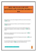BIOL 2402 EXAM &num;1 REVIEW QUESTIONS AND ANSWERS GRADED A&plus; 2026