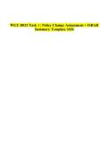 WGU D025 Task 1 &vert; Policy Change Assignment &plus; ISBAR Summary Template 2026