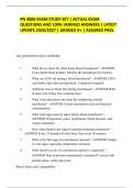 PN 4006 EXAM STUDY SET &vert; ACTUAL EXAM QUESTIONS AND 100&percnt; VERIFIED ANSWERS &vert; LATEST UPDATE 2026&sol;2027 &vert; GRADED A&plus; &vert; ASSURED PASS&period;
