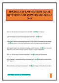 BSC2011L USF LAB MIDTERM EXAM QUESTIONS AND ANSWERS GRADED A&plus; 2026
