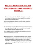 WGU QFT1 Prep Test 2026&colon; Questions & Answers &lpar;Graded A&plus;&rpar;