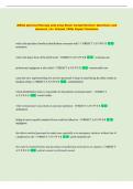 AMCA PHYSICAL THERAPY AIDE EXAM COMPREHENSIVE QUESTIONS AND  ANSWERS &vert; A&plus; GRADED &vert; WITH EXPERT SOLUTIONS 
