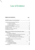 THE LAW OF EVIDENCE 11 COMPLETE STUDY GUIDE HIGHLY RATED AND GRADED A&plus;