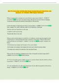 Esri Pro Associate Certification Exam Comprehensive Questions and  Answers &vert; A&plus; Graded &vert; With Expert Solutions