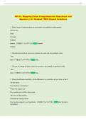 GIS II &colon; Mapping Exam Comprehensive Questions and  Answers &vert; A&plus; Graded &vert; With Expert Solutions 