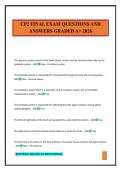 CP2 FINAL EXAM QUESTIONS AND ANSWERS GRADED A&plus; 2026