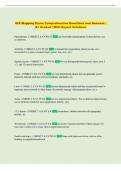 GIS Mapping Exam Comprehensive Questions and Answers &vert;  A&plus; Graded &vert; With Expert Solutions