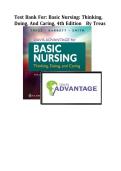 Test Bank - Basic Nursing&colon; Thinking&comma; Doing&comma; and Caring&comma; 4th Edition &lpar;Treas&comma; 2026&rpar;&comma; Chapter 1-40 &plus; Next Generation NCLEX Questions &vert; All Chapters