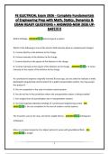 FE ELECTRICAL Exam 2026 - Complete Fundamentals of Engineering Prep with Math&comma; Statics&comma; Dynamics & EXAM READY QUESTIONS &plus; ANSWERS-NEW 2026 UPDATE&excl;&excl;&excl;&excl;&excl;