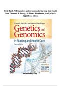 Test Bank - Genetics and Genomics in Nursing and Health Care&comma; 2nd Edition &lpar;Beery&comma; 2026&rpar;&comma; Chapter 1-20 &vert; All Chapters