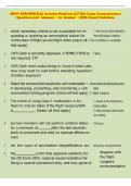 ARMY AEROMEDICAL Aviation Medicine ACTUAL Exam Comprehensive  Questions and  Answers &vert; A&plus; Graded  &vert; With Expert Solutions 