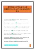 FMST 210 UBC FINAL EXAM QUESTIONS AND ANSWERS GRADED A&plus; 2026