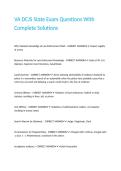 VA DCJS State Exam Questions With Complete Solutions