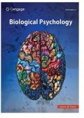 Complete Test Bank&colon; Biological Psychology &lpar;14th Edition&rpar; by James W&period; Kalat
