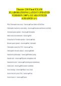 Theater 210 Final EXAM ELABORATIONS LATEST UPDATED VERSION 100&percnt; GUARANTEED &lpar;GRADED A&plus;&rpar;