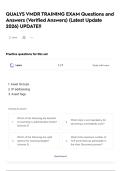 QUALYS VMDR TRAINING EXAM Questions and Answers &lpar;Verified Answers&rpar; &lpar;Latest Update 2026&rpar; UPDATE&excl;&excl;