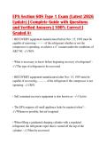 EPA Section 608 Type 1 Exam &lpar;Latest 2026 Update&rpar; &vert; Complete Guide with Questions and Verified Answers &vert; 100&percnt; Correct &vert; Graded A&plus;