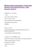 EEG Board Exam &lpar;2026 Edition&rpar; &vert; Full Practice Questions with Confirmed Answers &vert; 100&percnt; Accurate &vert; Grade A&plus;