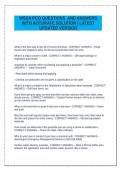 WSDA PCO QUESTIONS  AND ANSWERS WITH ACCURATE SOLUTION &sol; LATEST  UPDATED VERSION