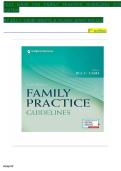 TEST BANK FOR FAMILY PRACTICE GUIDELINES 6TH EDITION BY JILL C&period; CASH&semi; CHERYL A&period; GLASS&semi; &lrm;JENNY MULLEN&vert;&vert;CHAPTER 1-23 &period;Latest Edition                        &vert;ISBN-978-0826173546