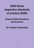 ASHI Home Inspection Standards of Practice 2026 PDF &ndash; Complete Guide & Reference
