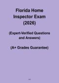 Florida Home Inspector Exam 2026 PDF &ndash; Complete Study Guide & Practice Test